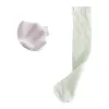 Light green knitted long socks for women are slimming and form-fitting, suitable for all seasons Item Picture
